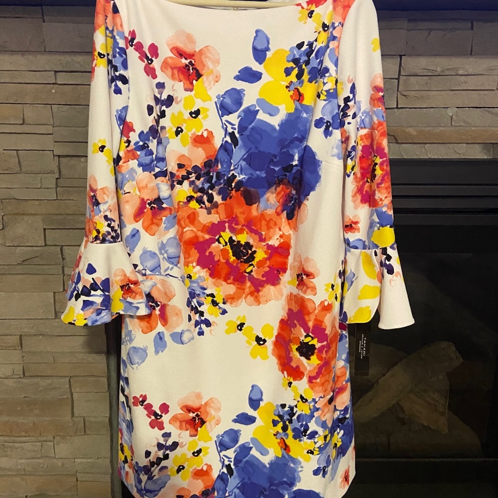 Floral Tahari dress (size 12)